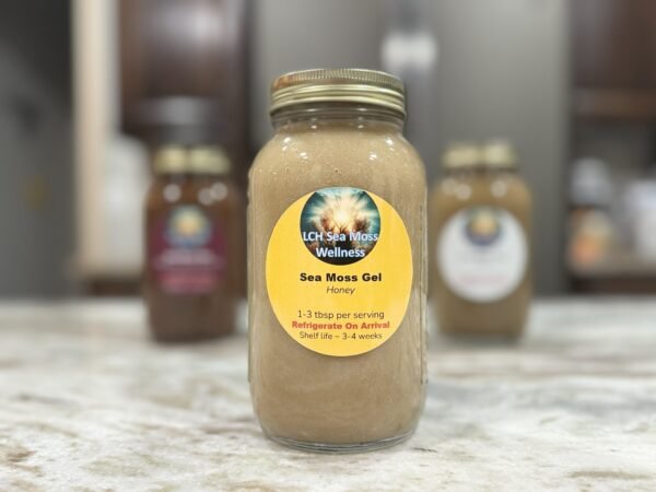 sea moss gel - honey