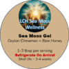 Label for Ceylon Cinnamon Sea Moss Gel